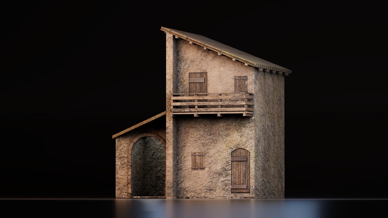Media 1 for listing Stylized Rustic Village House
