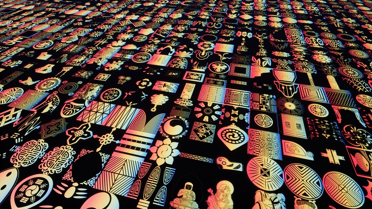 Media 1 for listing KCISA - Korean Traditional Pattern Decal