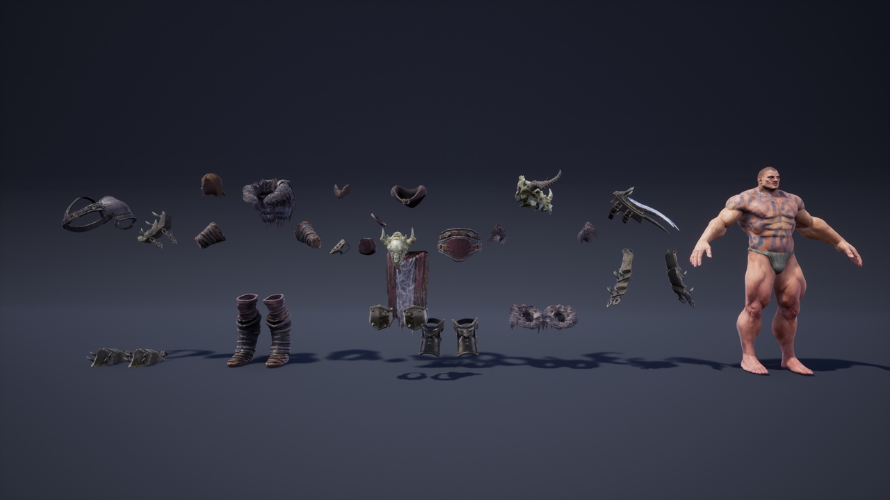 Media 1 for listing Barbarian RPG