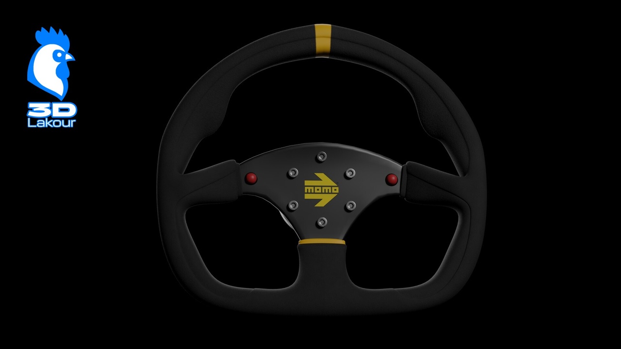Media 1 for listing Pro-Series Drift Racing Steering Wheel - Performance Automotive | Sim Ready
