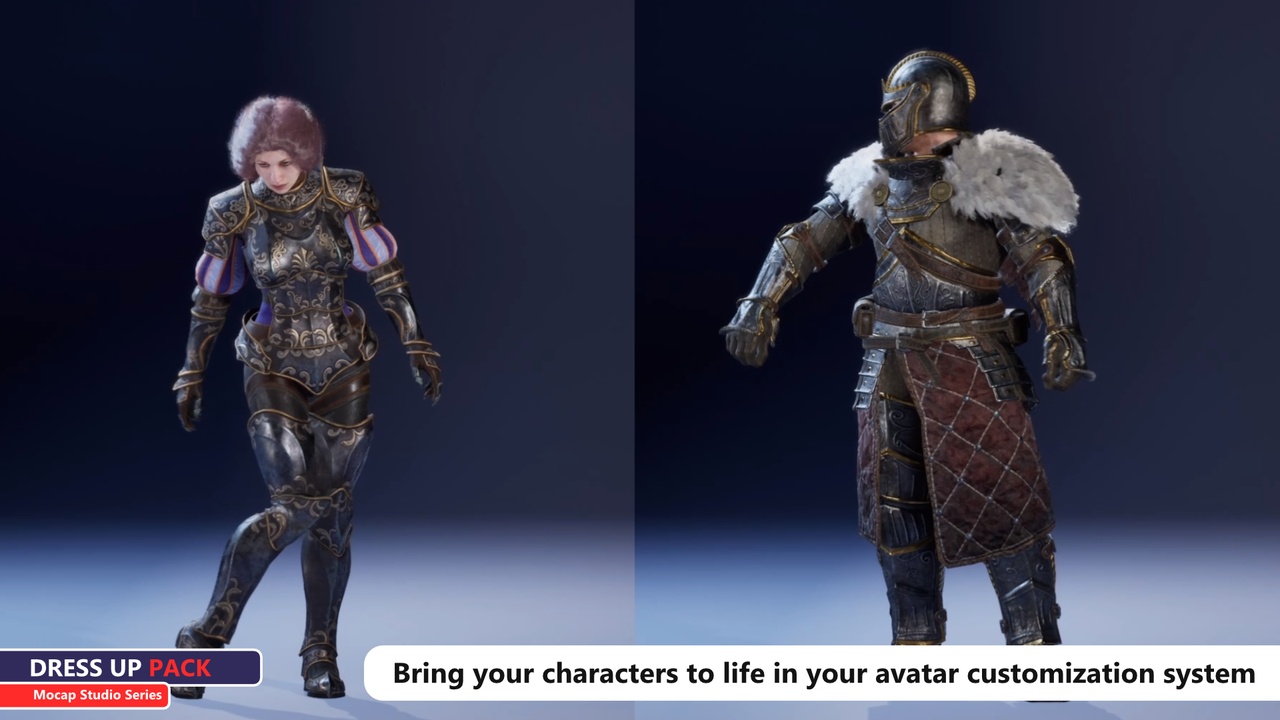 Media 1 for listing MC Dress Up Animation Pack