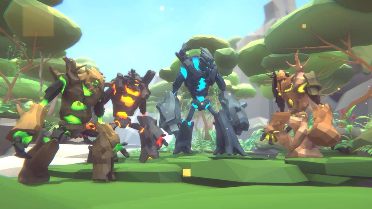 商品 Poly Art Forest Golems 的媒体 1