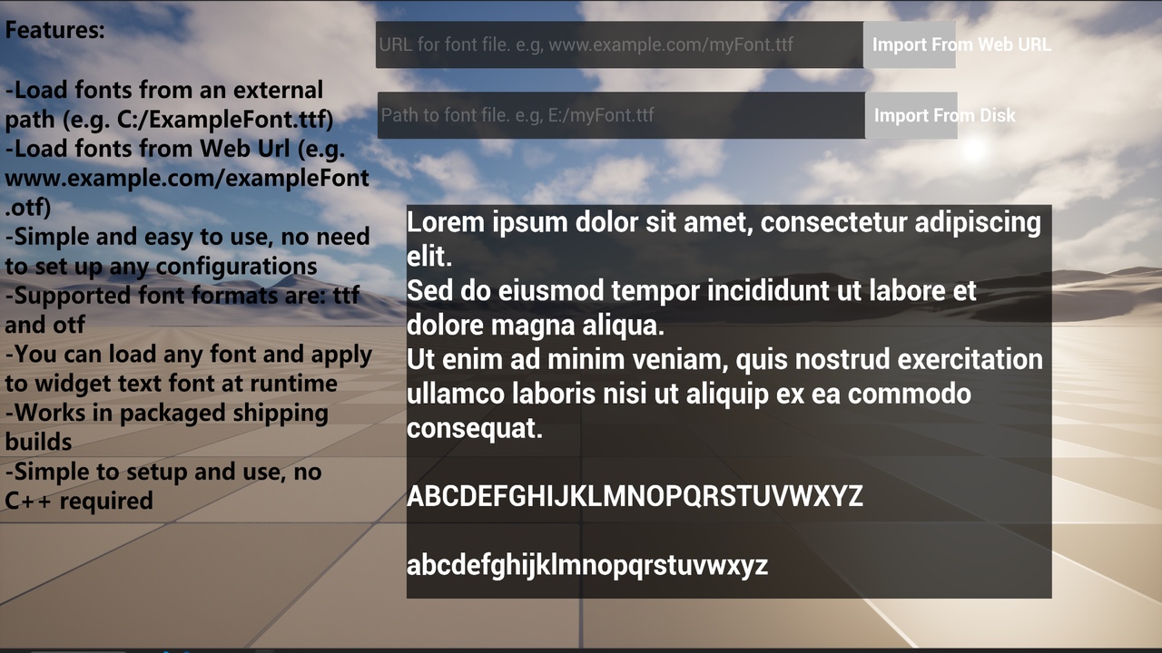 Media 1 for listing Runtime Font Loader