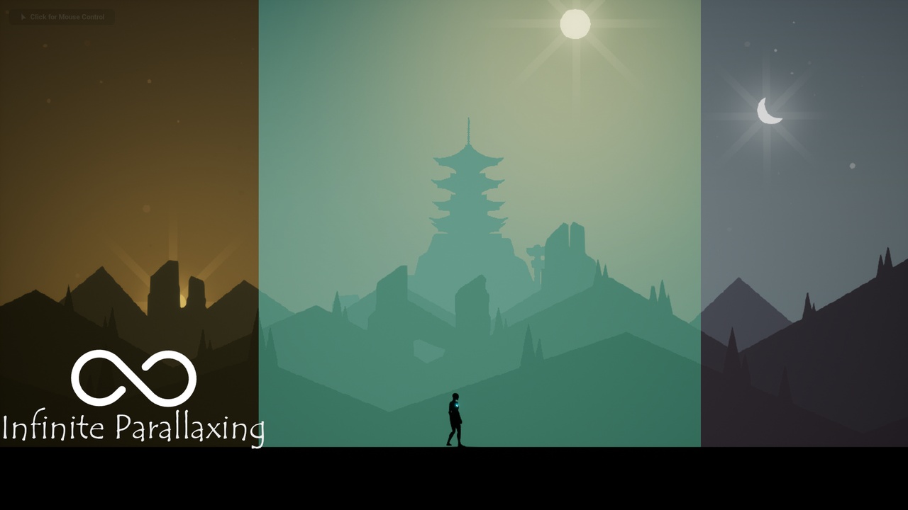 Media 1 for listing Infinite Parallaxing with Day Night Cycle