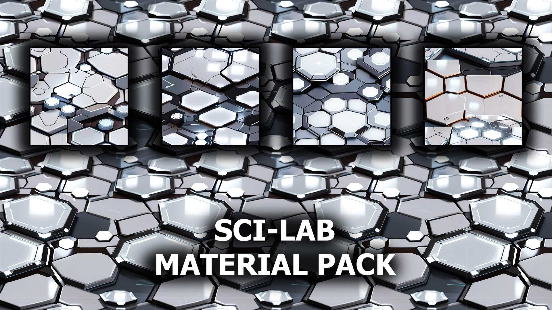 Lab Texturer Sci-Fi Lab Surfaces – PBR Material Texture Pack | Fab