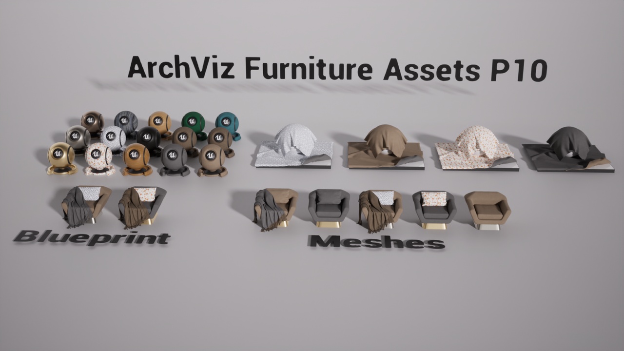 Media 1 for listing ArchViz Furniture Assets P10