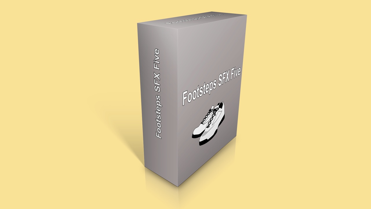 Media 1 for listing Footsteps SFX Five