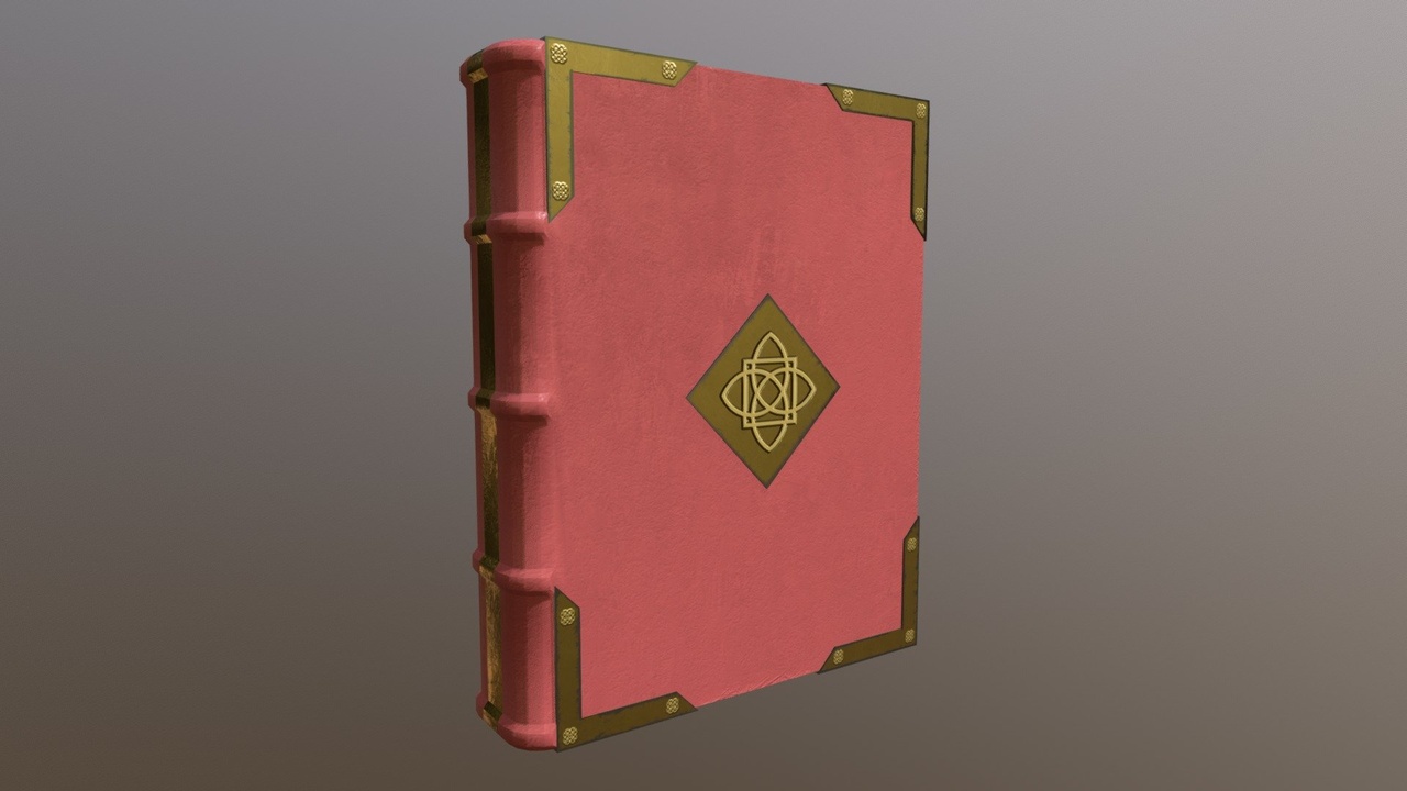 Media 1 for listing Medieval Book (Red)