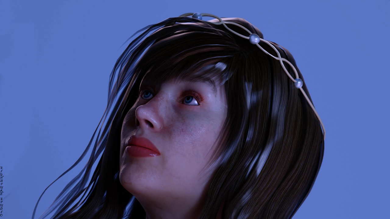 Media 1 for listing Realistic Asian Female Character - Rigged & Animated High-Poly Asset