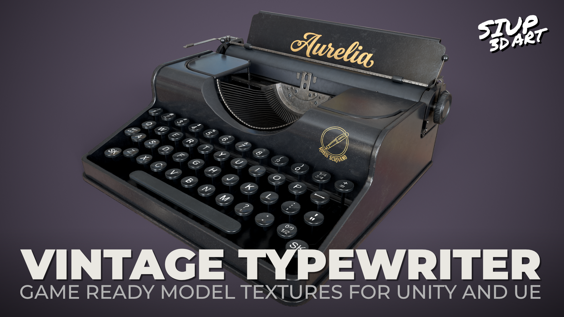 Vintage Mechanical Typewriter | Fab