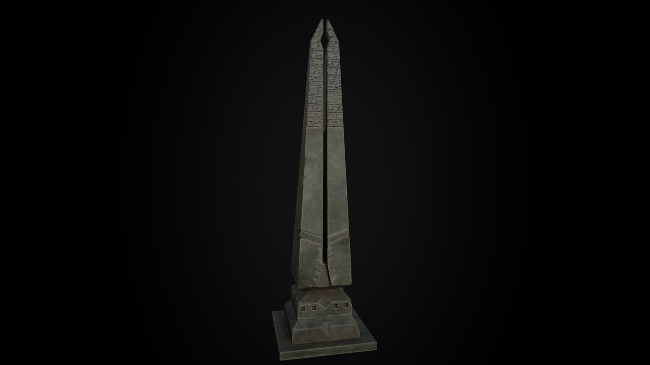 Media 1 for listing Obelisk - AAA Game Asset