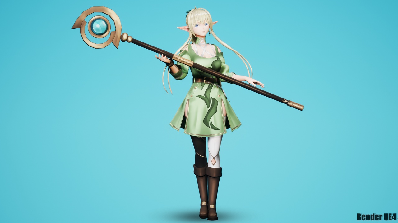 Media 1 for listing Anime Girl Elf
