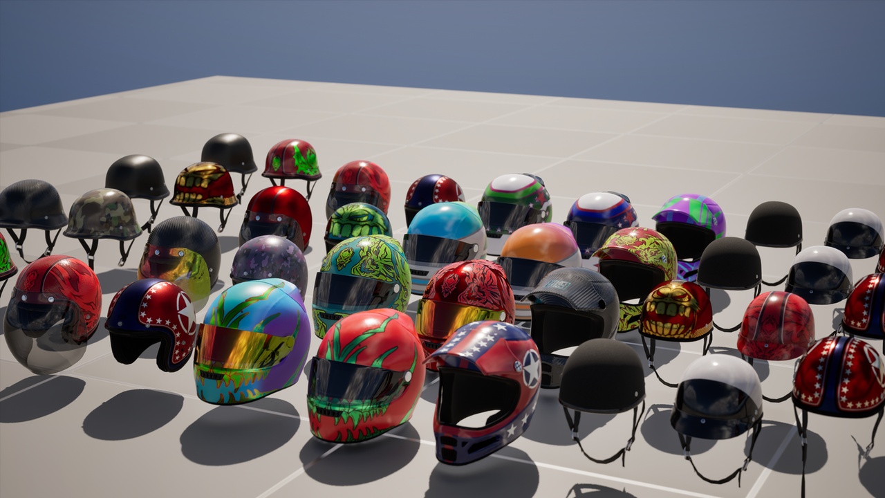 Media 1 for listing Racing and Motorcycle Helmets