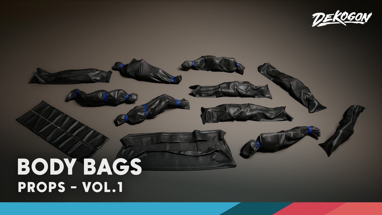 Media 1 for listing Bodybags - Corpses (Nanite & Low Poly)