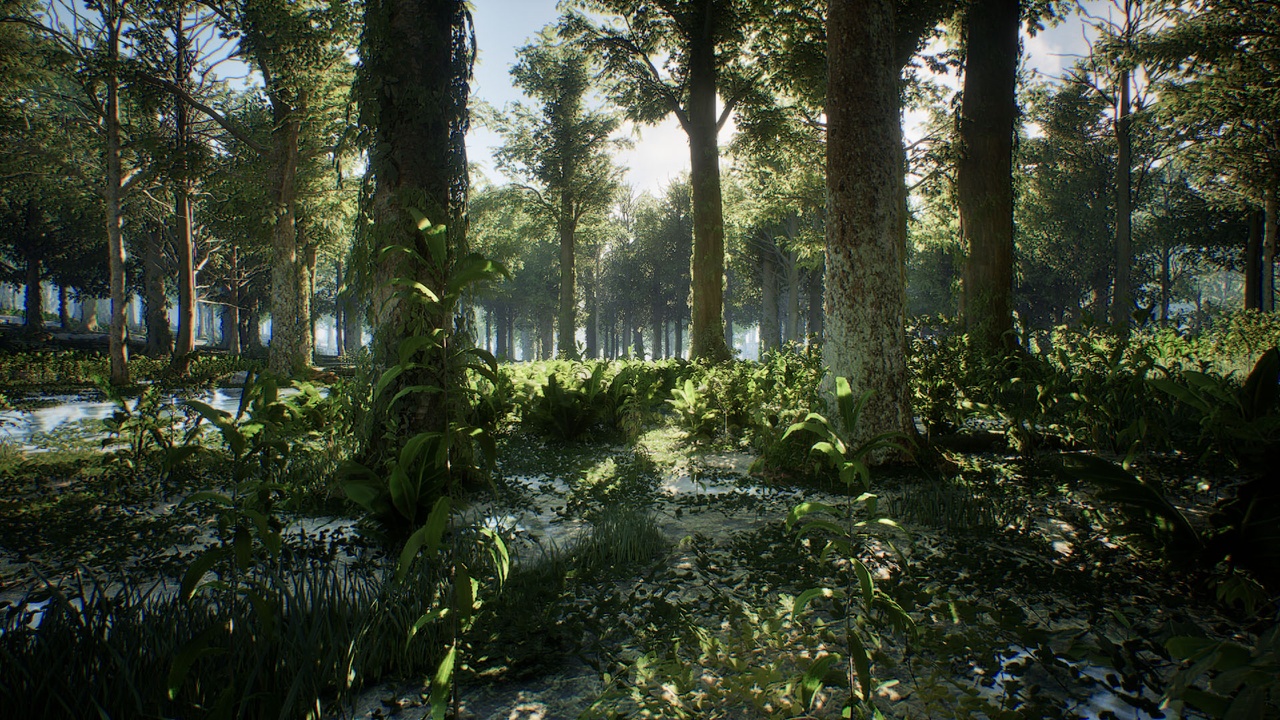 Media 1 for listing Tropical Forest with Interactive Plants and Sound (3DVEZ V4)