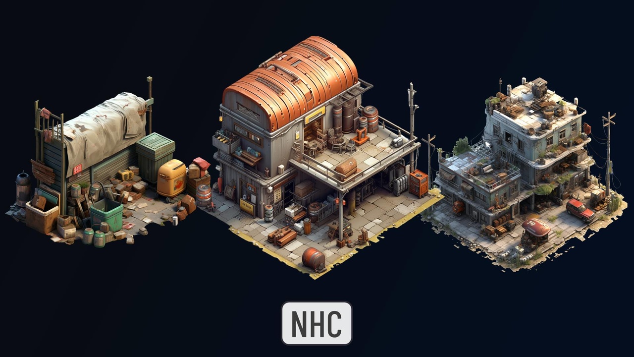 Media 1 for listing NHC - Isometric Industrial City