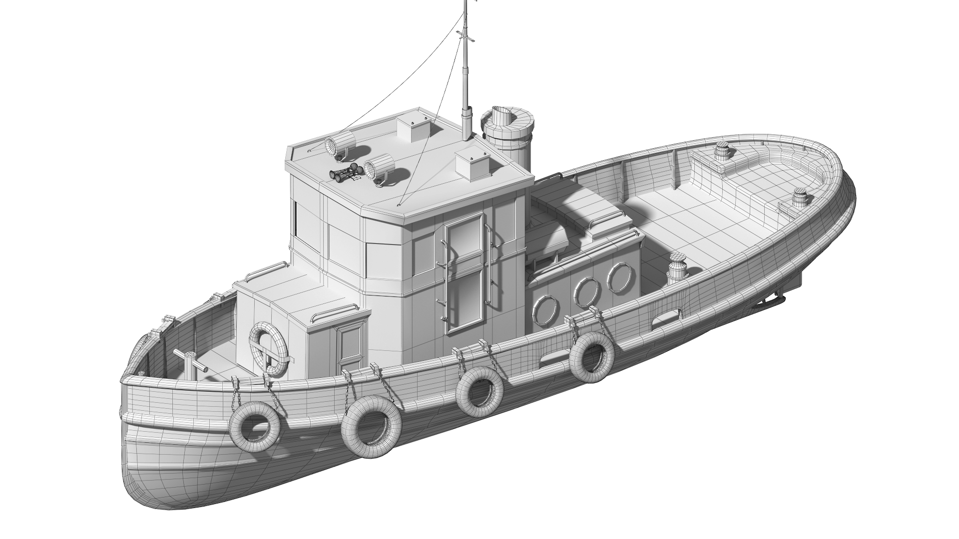 Tug boat harbour edition | Fab
