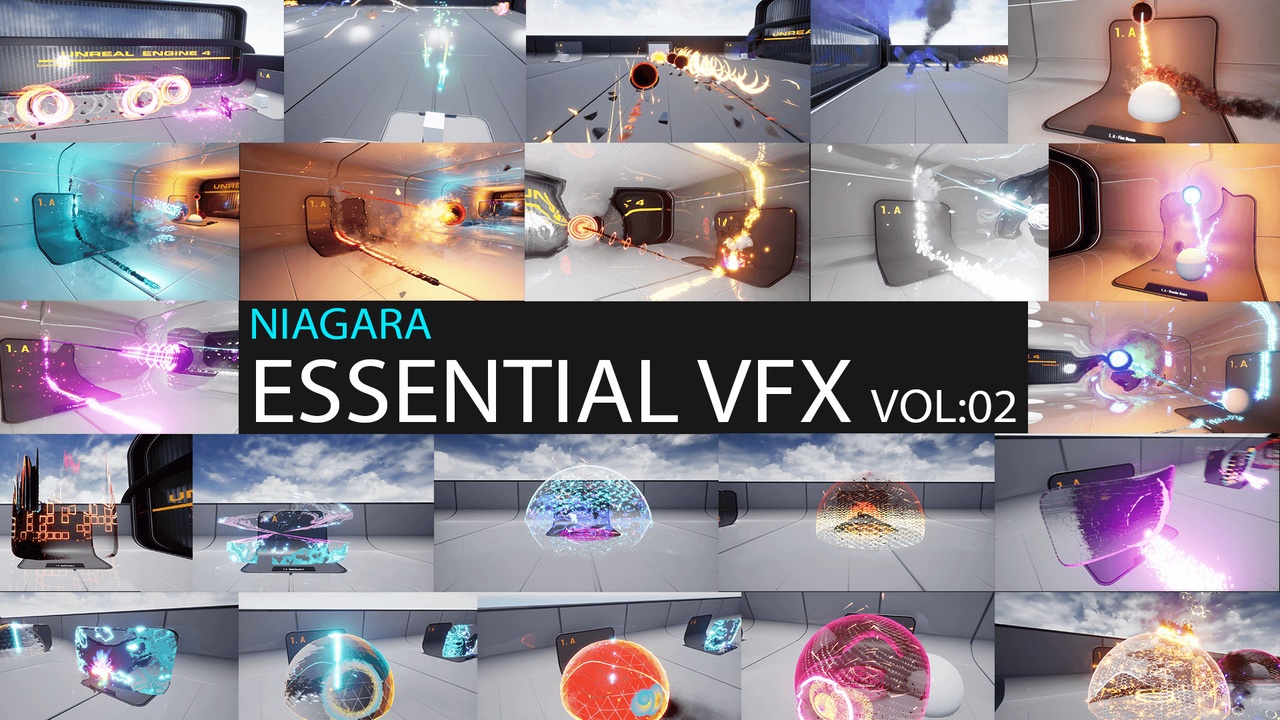 出品Niagara Essential VFX Vol:02のメディア1