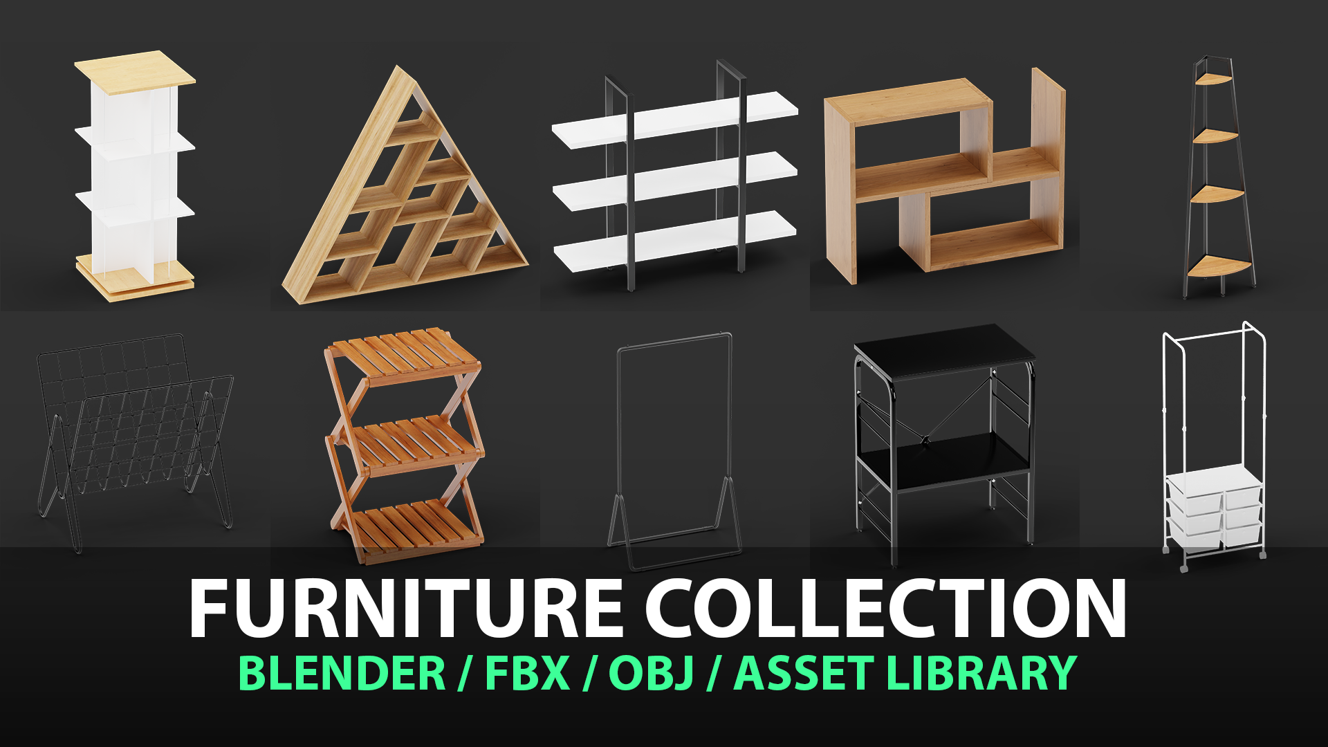 Shelf Model Collection 383 | Fab
