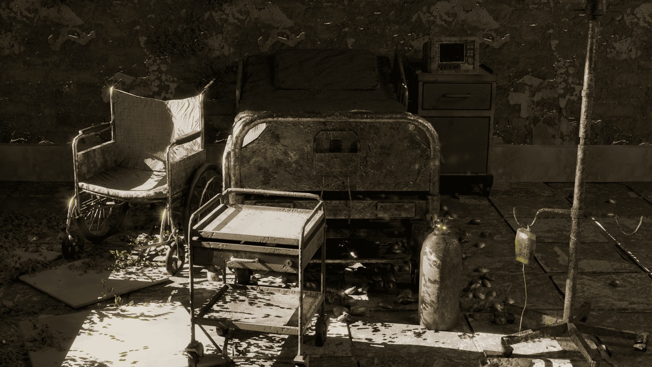 Media 1 for listing Abandoned Hospital Medical Props