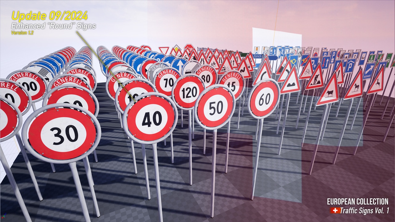 出品European Collection: Swiss Traffic Signs Vol. 1のメディア1