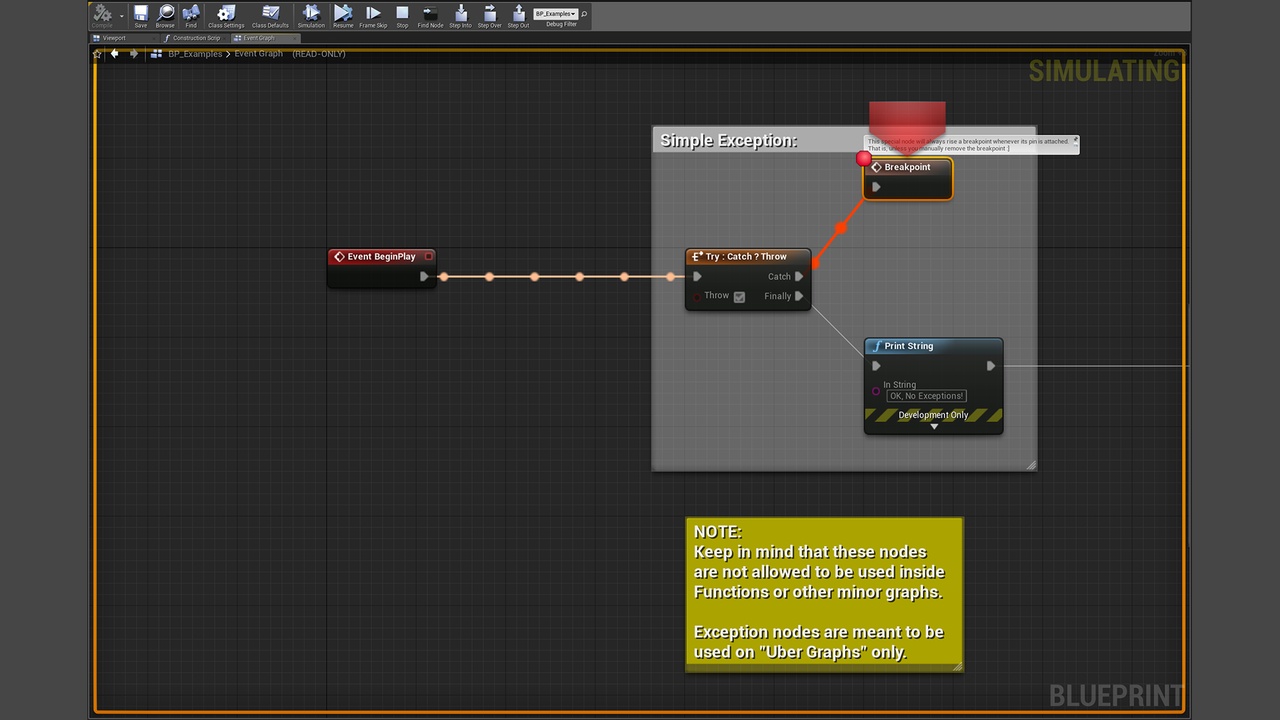 Media 1 for listing Blueprint Exceptions Library