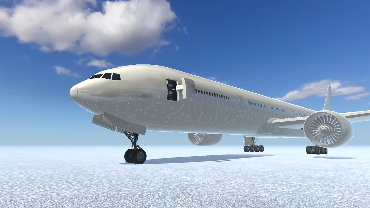 Airliner - aircraft with interior