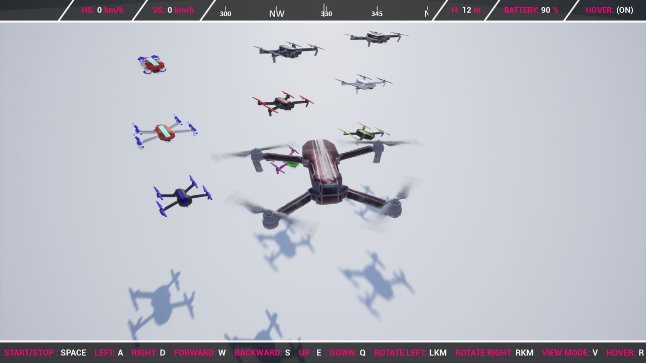 Media 1 for listing Flying Customizable Quadcopter