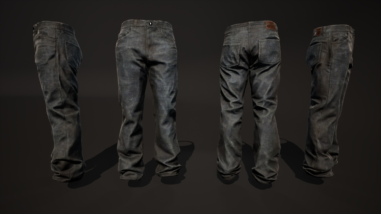 Media 1 for listing MetaHuman Resizable Outfit mtiwni: Jeans