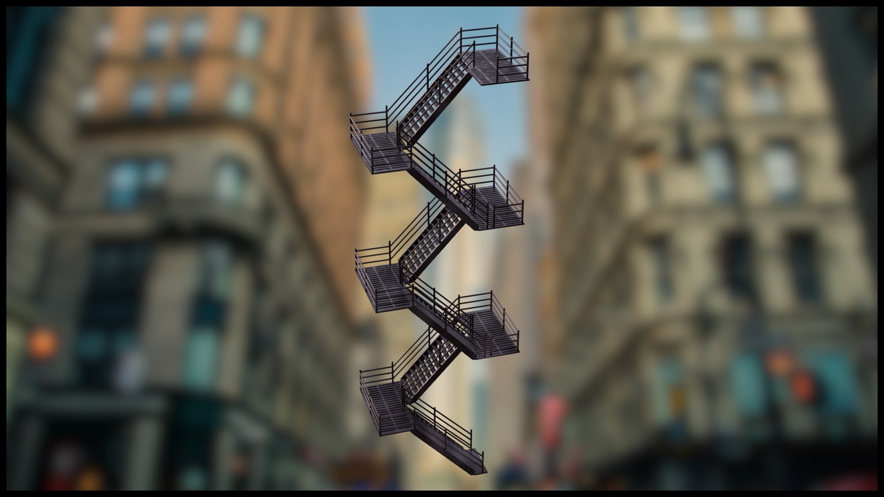 Media 1 for listing Fire Escape Staircase