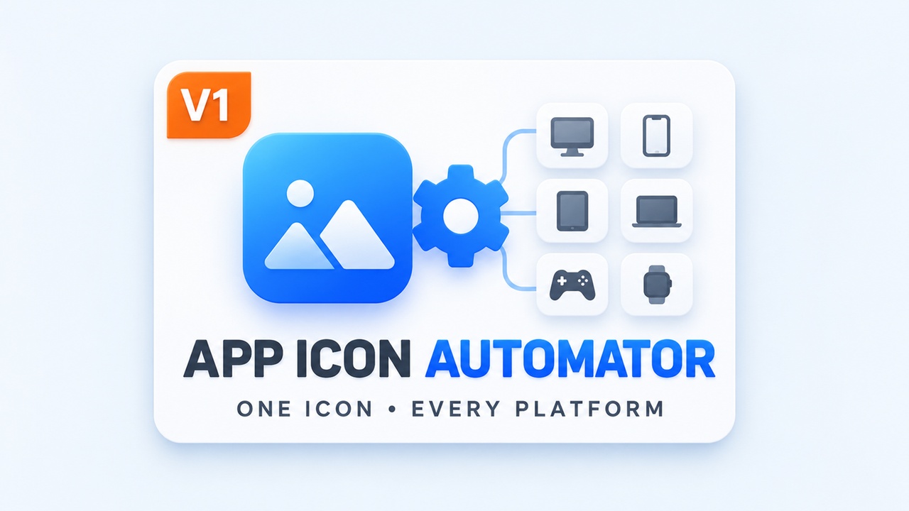 Media 1 for listing App Icon Automator