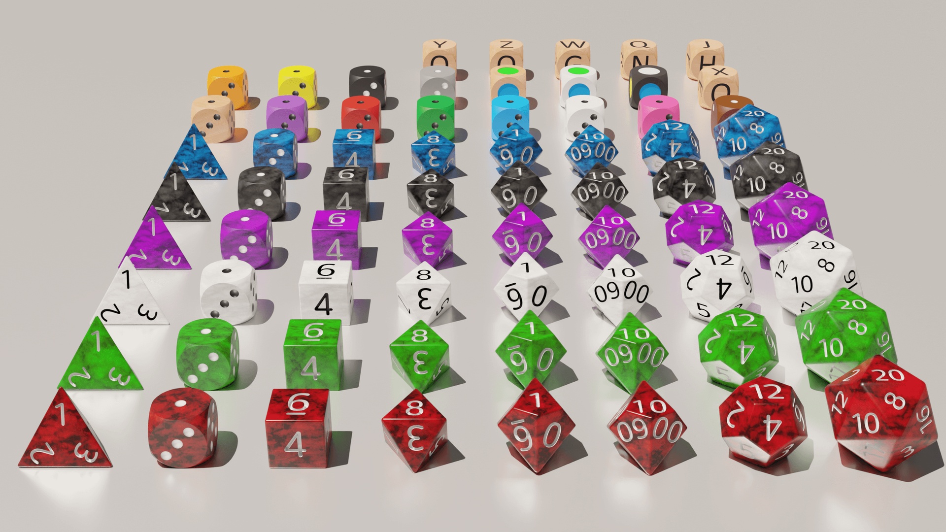 Media 1 for listing Ultimate RPG Dice Set Collection