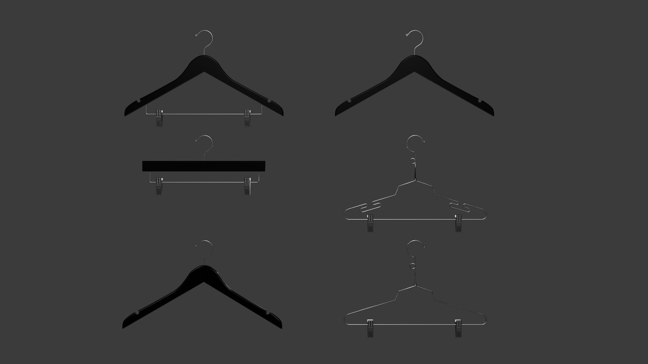 Media 1 for listing 3D Hanger Kit for Shirts & Pants