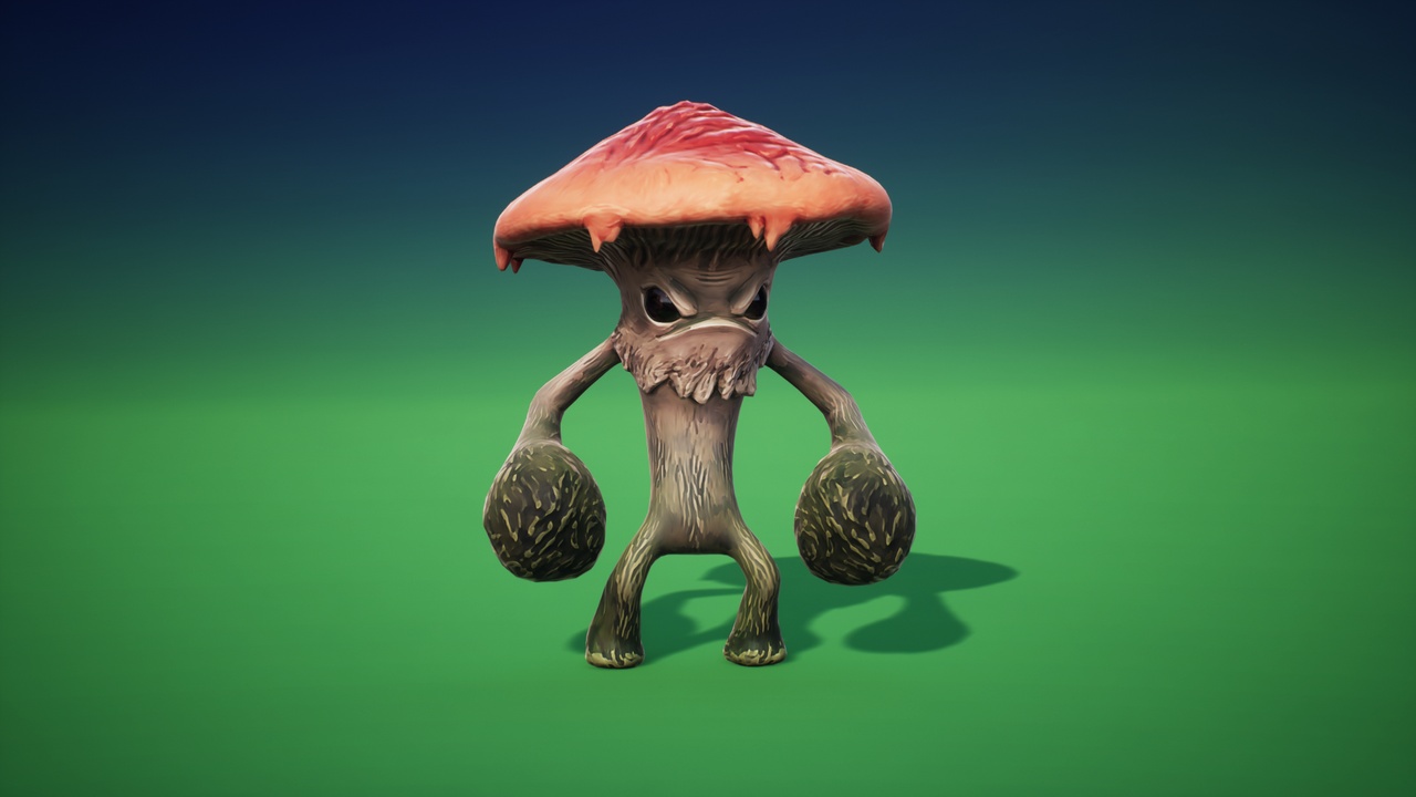 Media 1 for listing Toadstool MAYA RIG