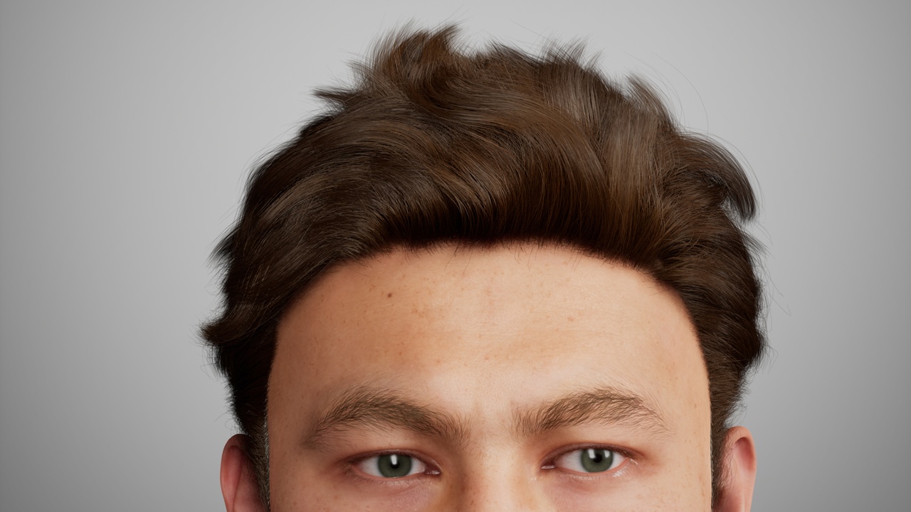 Media 1 for listing MetaHair 39- Groom hair for Metahuman