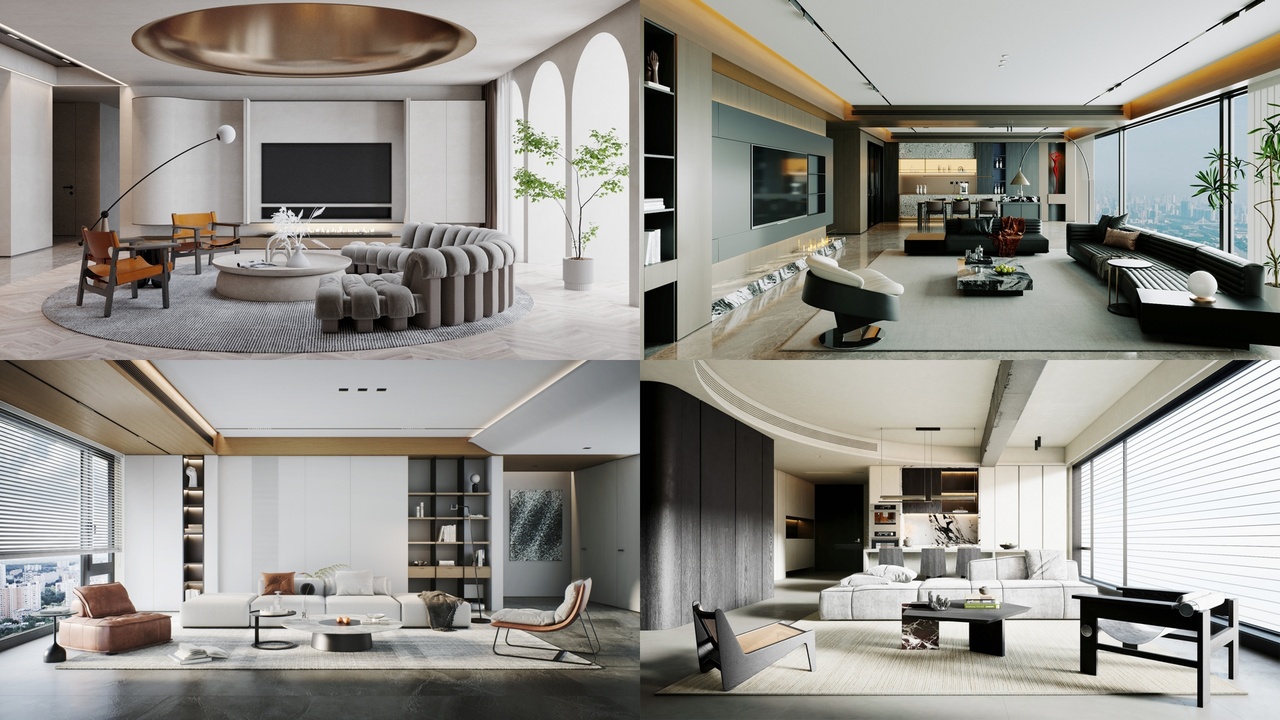 Media 1 for listing Living Room Collection 03 - 4 Scenes