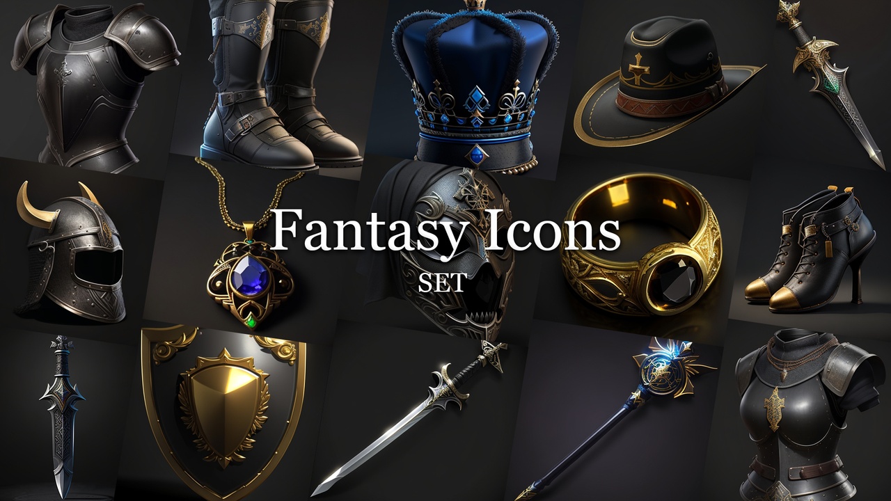 Media 1 for listing Fantasy Icons