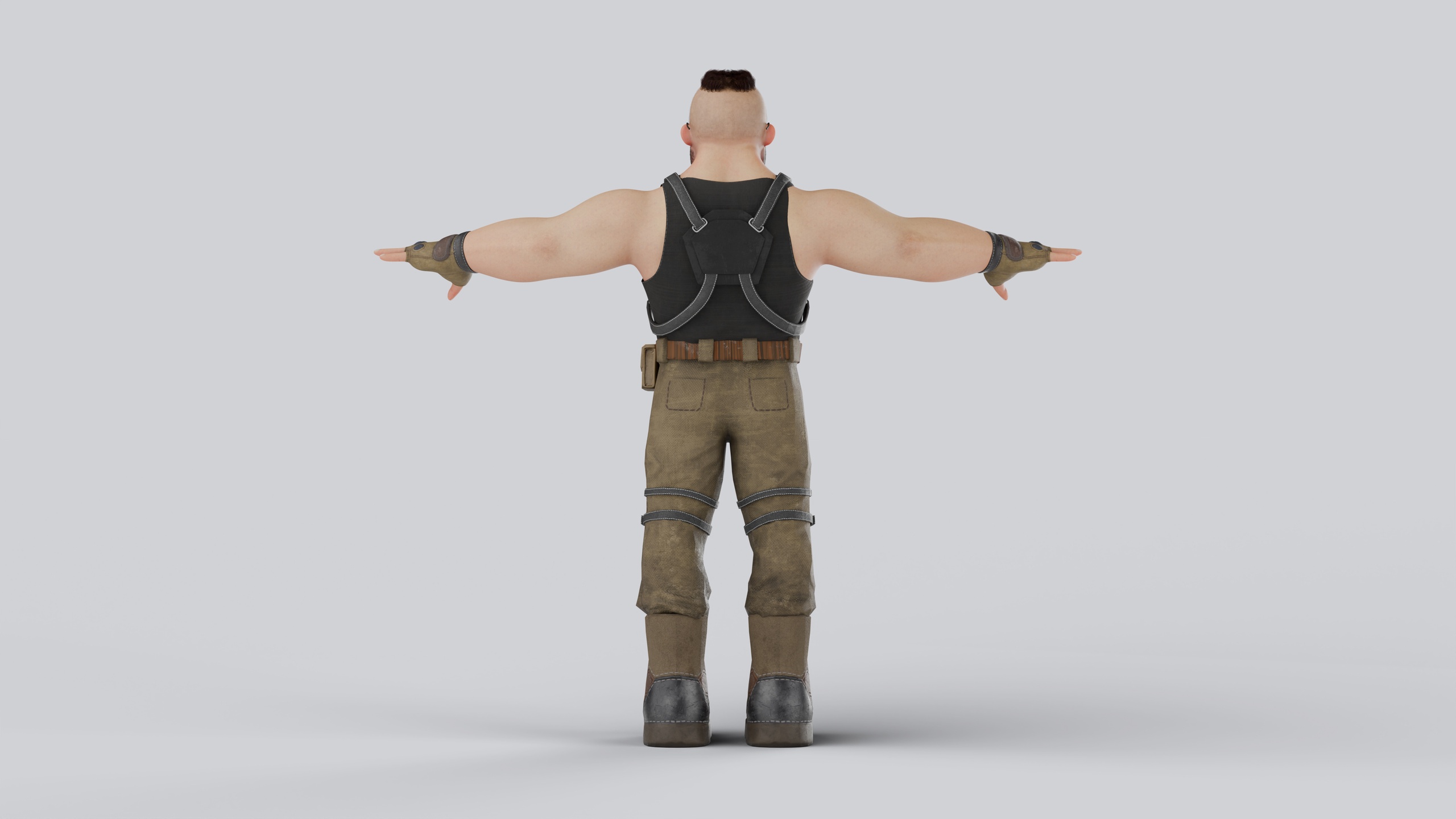 Media 1 for listing Adventure Character Pack of Two Fully Rigged Game Ready 3D models