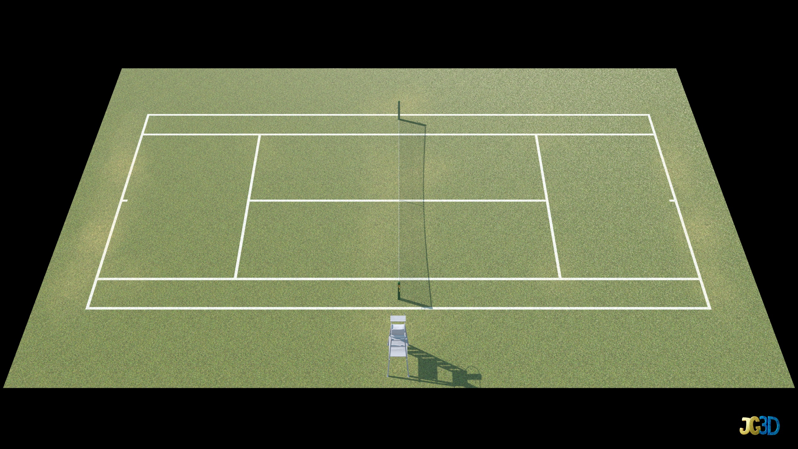 Media 1 for listing Tennis Grass Court- 4K PBR