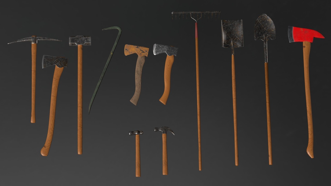 Workshop Tool Collection Pack | Fab