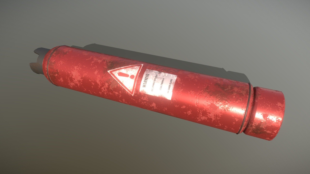 Media 1 for listing Metal Gas Cylinder