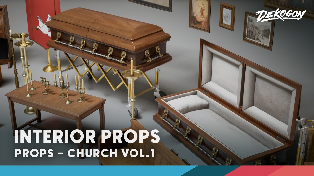 Media 1 for listing Church VOL.1 - Interior Props