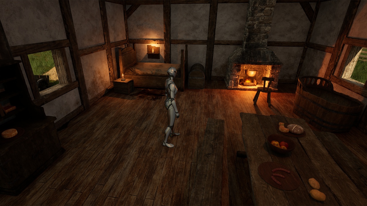 Media 1 for listing Modular Medieval Farm Houses Pack
