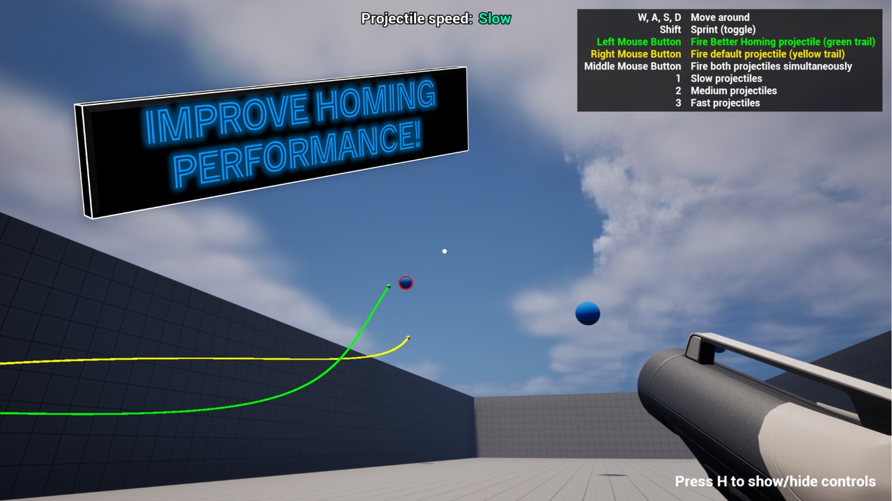 Media 1 for listing Better Homing Projectiles - now with Missile Movement and Collision Avoidance!
