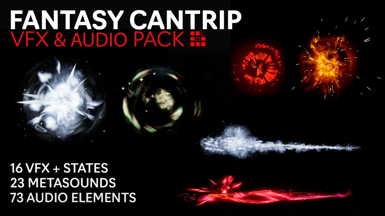 Media 1 for listing Fantasy Cantrips VFX Pack