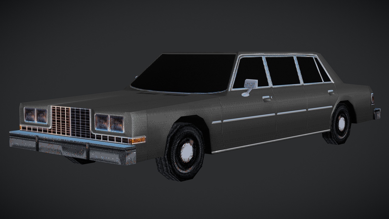 PS1 Style Limousine 제품 등록을 위한 미디어 1개