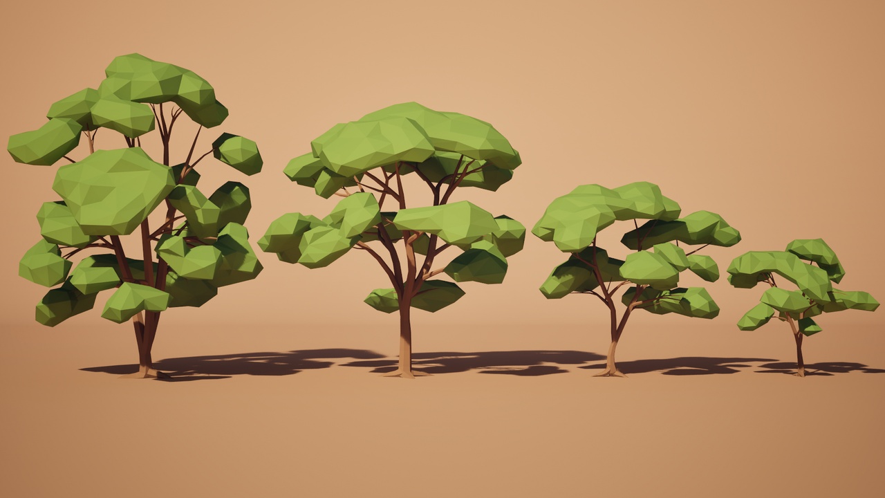 Media 1 for listing Low Poly: Trees