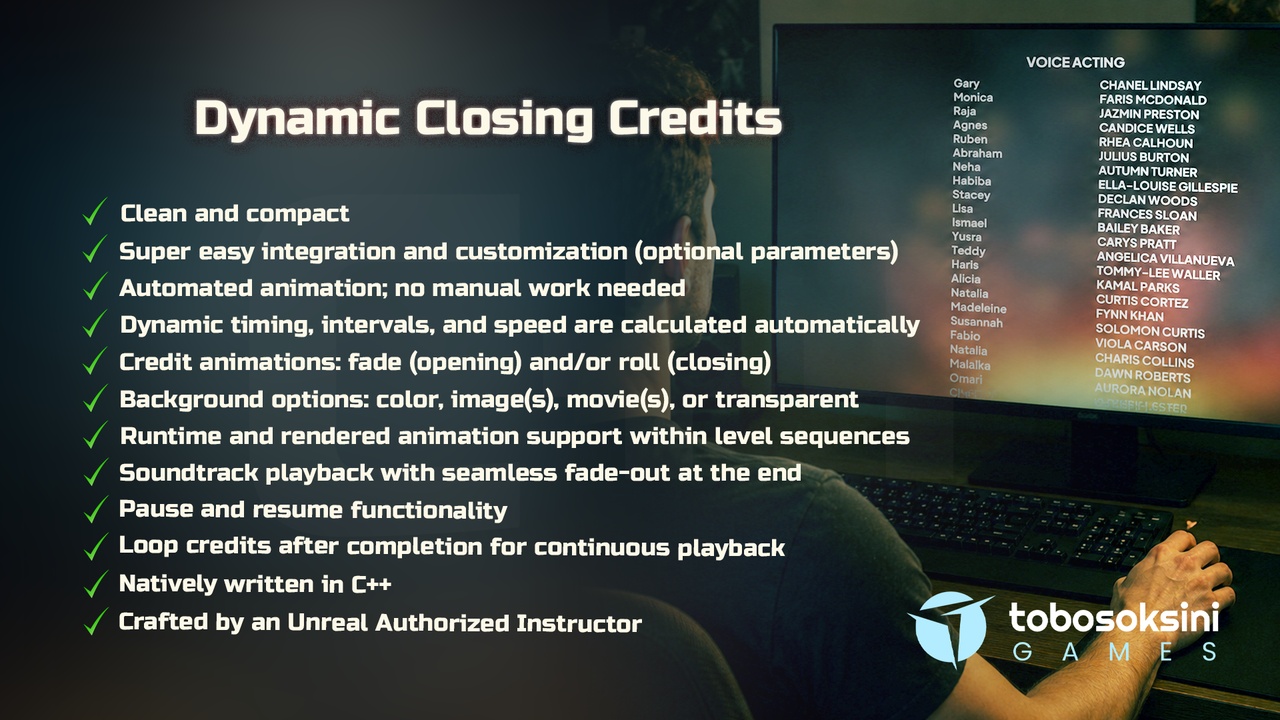 Media 1 for listing Dynamic Closing Credits