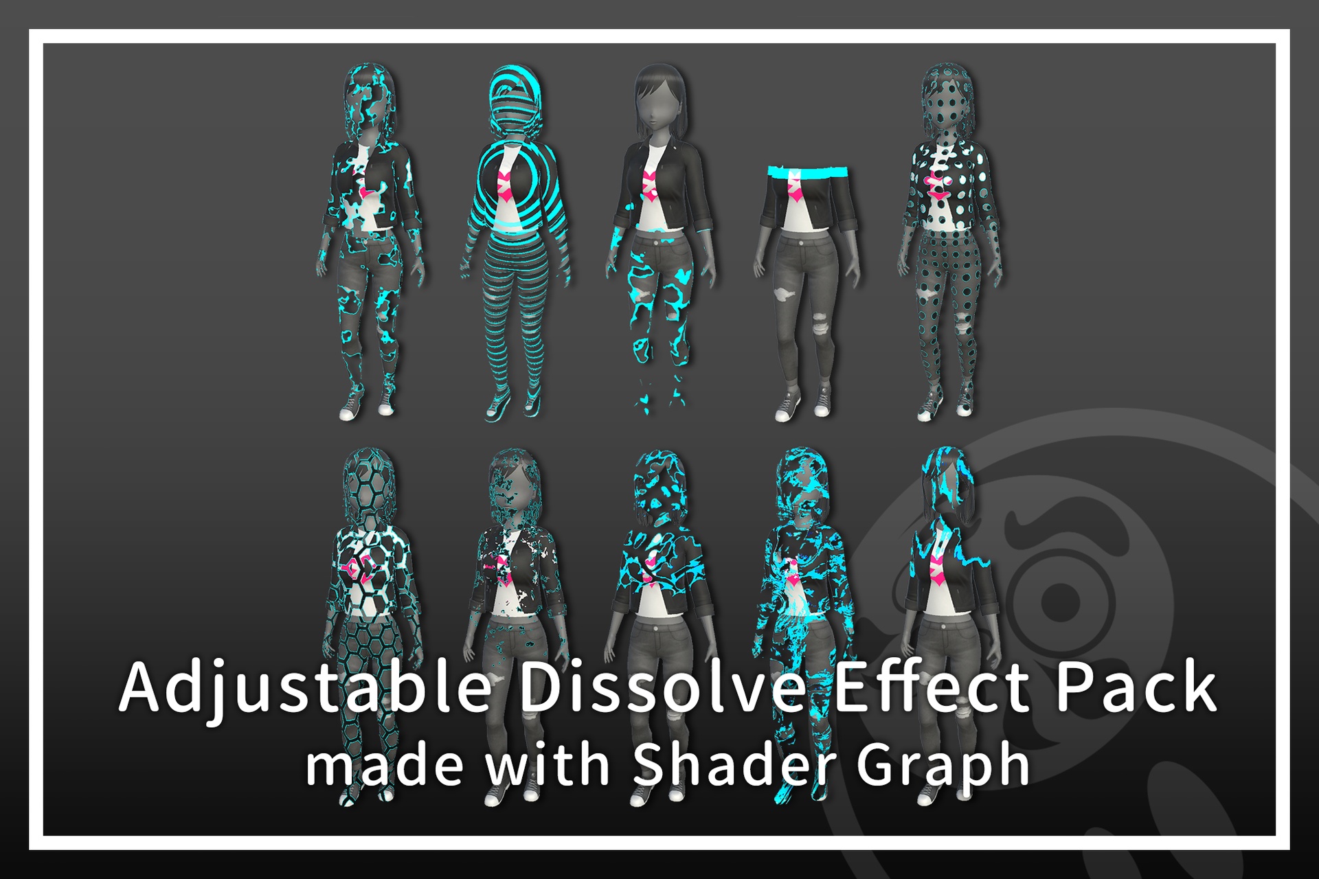 Adjustable Dissolve Effect Pack | Fab
