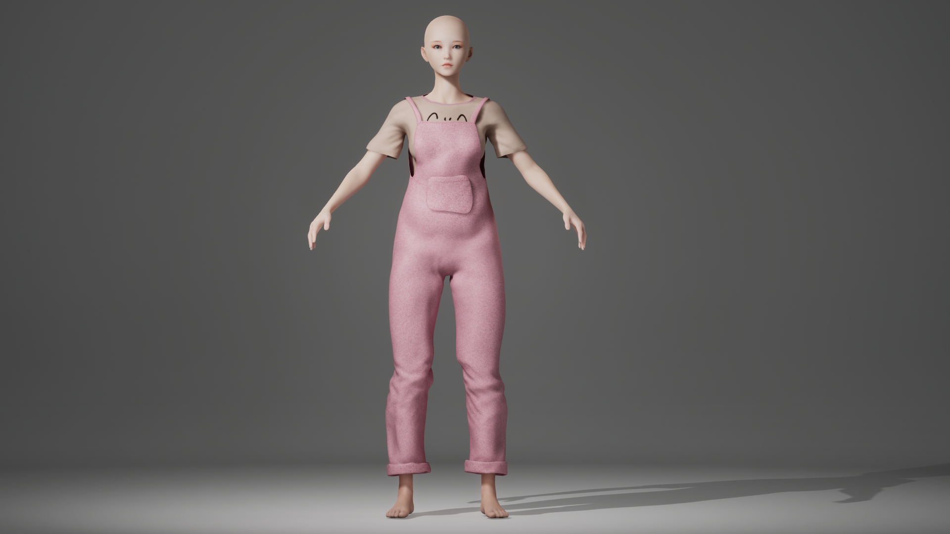 Parametric Character Cute Overall Outfit | Fab